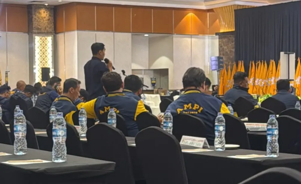 Rapat Pimpinan Nasional (Rapimnas) Dewan Pimpinan Pusat Angkatan Muda Pembaharuan Indonesia (DPP AMPI) di Grand Puri Ballroom, Hotel Grand Sahid Jaya, Jakarta, resmi ditutup pada Senin (28/9/2026).
