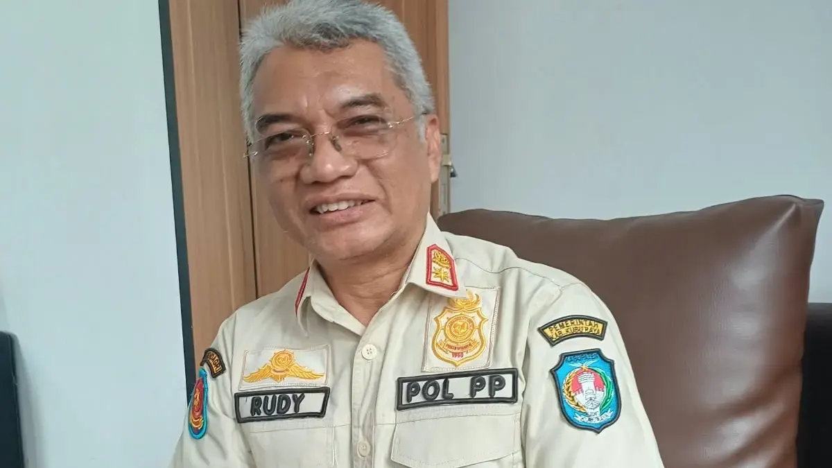 Kepala Satpol PP Kubu Raya, Rudy Fitriyanto.