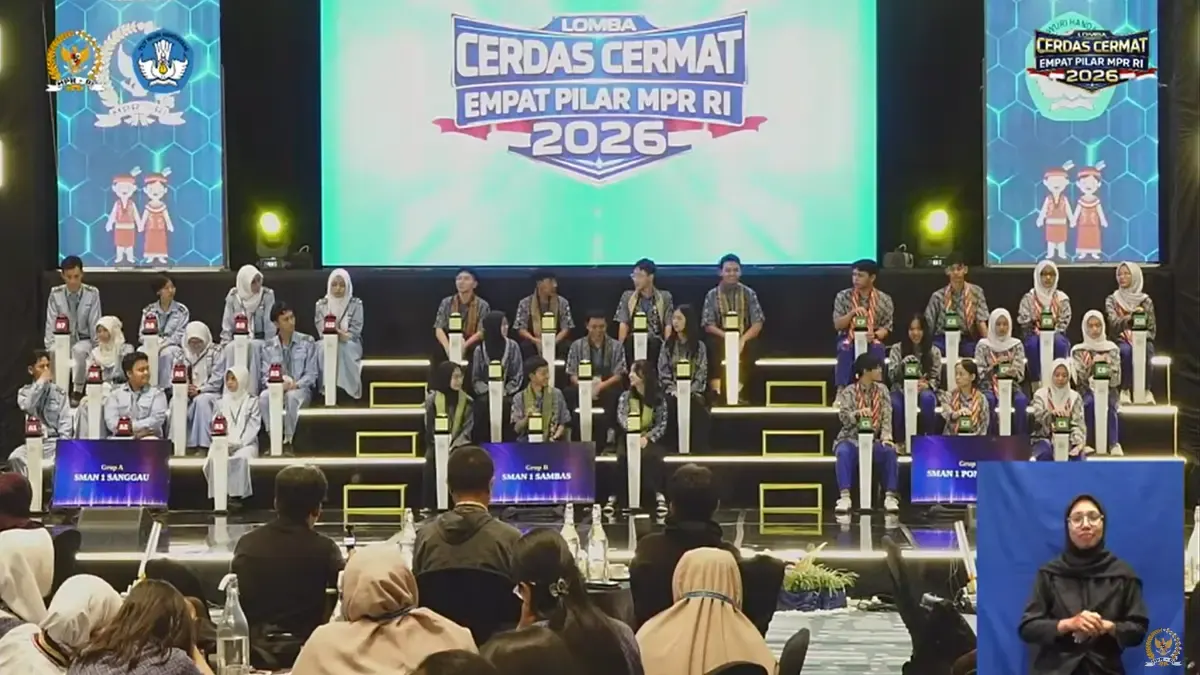 Lomba Cerdas Cermat 4 Pilar di Kalimantan Barat.