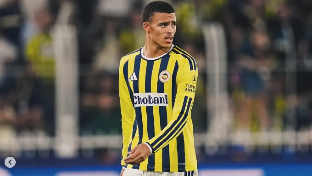 Mason Greenwood menjadi andalan Fenerbahce saat bersiap menghadapi Slavia Prague dalam lanjutan Liga Champions di Istanbul