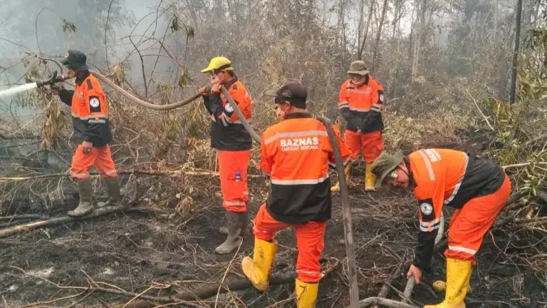 Baznas RI kerahkan tim bantu tangani karhutla di Kalimantan - Sumatera