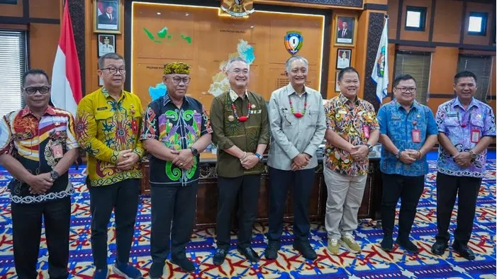 Kunjungan Menteri PU Dody Hanggodo di Malinau.