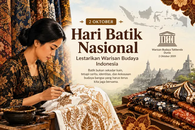 Hari Batik Nasional 2026, Momentum Lestarikan Warisan Budaya Indonesia
