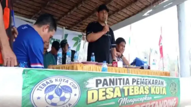 Tebas Kota Cup 2026 Resmi Dibuka, 64 Desa di Sambas Ikuti Turnamen Sepak Bola