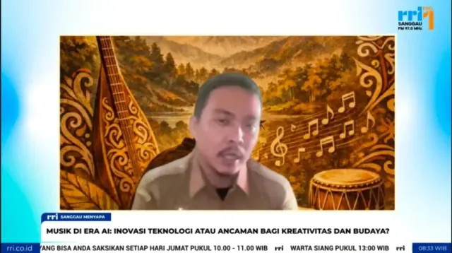 Penggiat Seni Sanggau Ingatkan AI Jangan Hilangkan Identitas Budaya Lokal